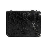 SAINT LAURENT 圣罗兰 NIKI系列 女士皮革斜挎包 5831030EN041000 黑色