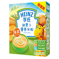 Heinz 亨氏 五大膳食系列 米粉 2段 胡萝卜味 400g