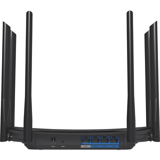 TP-LINK 普联 TL-WDR7620 双频1900M 家用百兆无线路由器 Wi-Fi 5 单个装 黑色