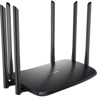 TP-LINK 普联 TL-WDR7620 双频1900M 家用百兆无线路由器 Wi-Fi 5 单个装 黑色