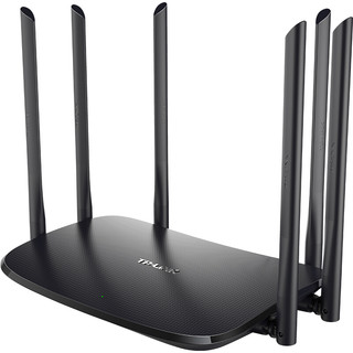 TP-LINK 普联 TL-WDR7620 双频1900M 家用百兆无线路由器 Wi-Fi 5 单个装 黑色