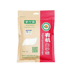 ganzhiyuan 甘汁园 有机白砂糖300g×1袋