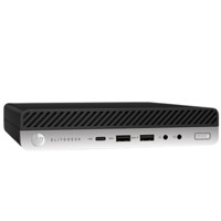 HP 惠普 EliteDesk 800 G5 DM 九代酷睿版 商用台式机 黑色 (酷睿i5-9500、核芯显卡、8GB、1TB HDD、风冷)