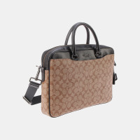 COACH 蔻驰 男士经典logo商务通勤公文包