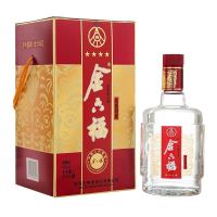 有券的上：金六福 经典四星 45度 浓香型白酒 500ml