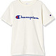 Champion Basic系列 短袖T恤 棉* 单点徽标 男士 CK-T301