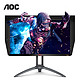 AOC 冠捷 27英寸2K显示器170Hz 1ms Nano IPS  兼容G-SYNC 电竞电脑显示屏 AG273QXP/D