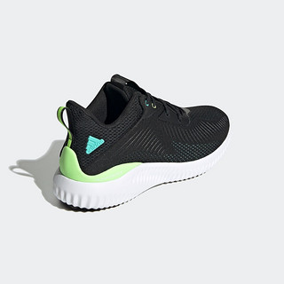 阿迪达斯官网 adidas Alphabounce EK 男女低帮跑步运动鞋GY5084 黑/浅绿 46(285mm)