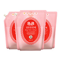 B&B 保宁 婴儿衣物纤维柔顺剂 1.3L*3袋