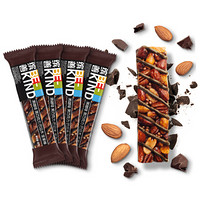 PLUS会员：BE-KIND 缤善 黑咖啡黑巧克力巴旦木坚果能量棒 40g*12条