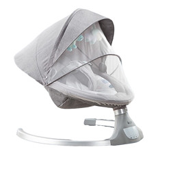 KUB 可优比 婴儿电动摇椅摇摇椅 摩洛灰-LED升级