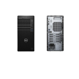 DELL 戴尔 OptiPlex 3080MT 十代酷睿版 27英寸 商务台式机 黑色 (酷睿i5-10500、核芯显卡、16GB、512GB SSD、风冷)