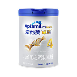 Aptamil 爱他美 卓萃系列 婴儿配方奶粉  4段 900g*6罐