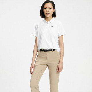 KOLON SPORT 24NATURE系列 女子POLO衫 LKPT1AN706-IV 象牙白 S