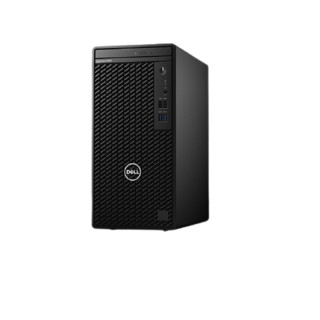 DELL 戴尔 OptiPlex 3080MT 十代酷睿版 23.8英寸 商务台式机 黑色 (酷睿i5-10500、核芯显卡、8GB、128GB SSD+1TB HDD、风冷)