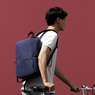 Xiaomi 小米 男女款双肩包 深蓝色 10L