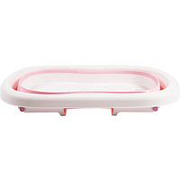 涵语贝 儿童洗浴套装 粉色浴盆+浴垫+水温计+海洋球