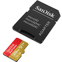 SanDisk 闪迪 SDSQXA1 Micro-SD存储卡 64GB（UHS-I、V30、U3、A2）