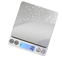 Kubei 酷贝 厨房秤 500g/0.01g 银色