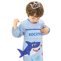 kocotree kk树 KQ20123 宝宝吃饭罩衣 调皮小鲨鱼 L