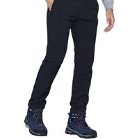 TOREAD 探路者 TREKKING系列 男子冲锋裤 TAMF91895 黑色 XL 薄绒款