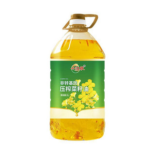 一江秋 非转基因 压榨菜籽油 5L