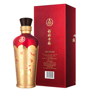 WULIANGYE 五粮液 福禄寿禧 六合同春 52%vol 浓香型白酒 500ml 礼盒装