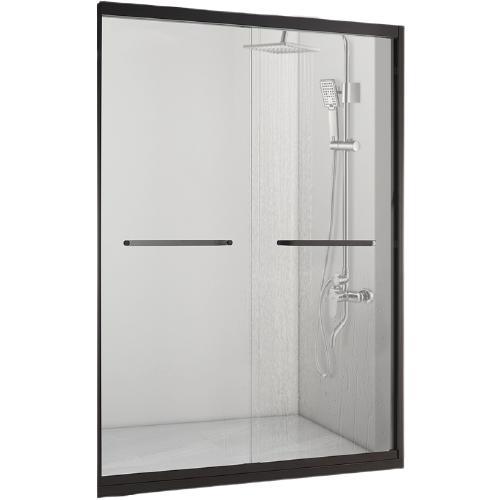 Cobbe 卡贝 CH-001 一字型淋浴房 雅黑 125*200cm