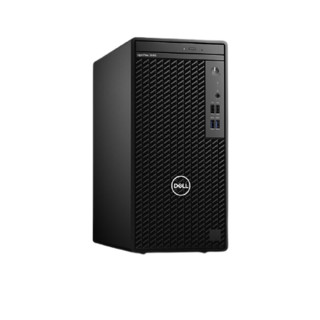 DELL 戴尔 OptiPlex 3080MT 十代酷睿版 21.5英寸 商务台式机 黑色 (酷睿i5-10500、GT 710、8GB、1TB HDD、风冷)