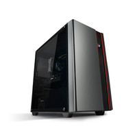 NINGMEI 宁美 卓 CR8 商务台式机 黑色 (锐龙R5-5600G、核芯显卡、8GB、256GB SSD、风冷)