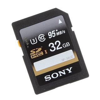 SONY 索尼 SF-32UZ SD存储卡 32GB（UHS-I、CV30、U3）