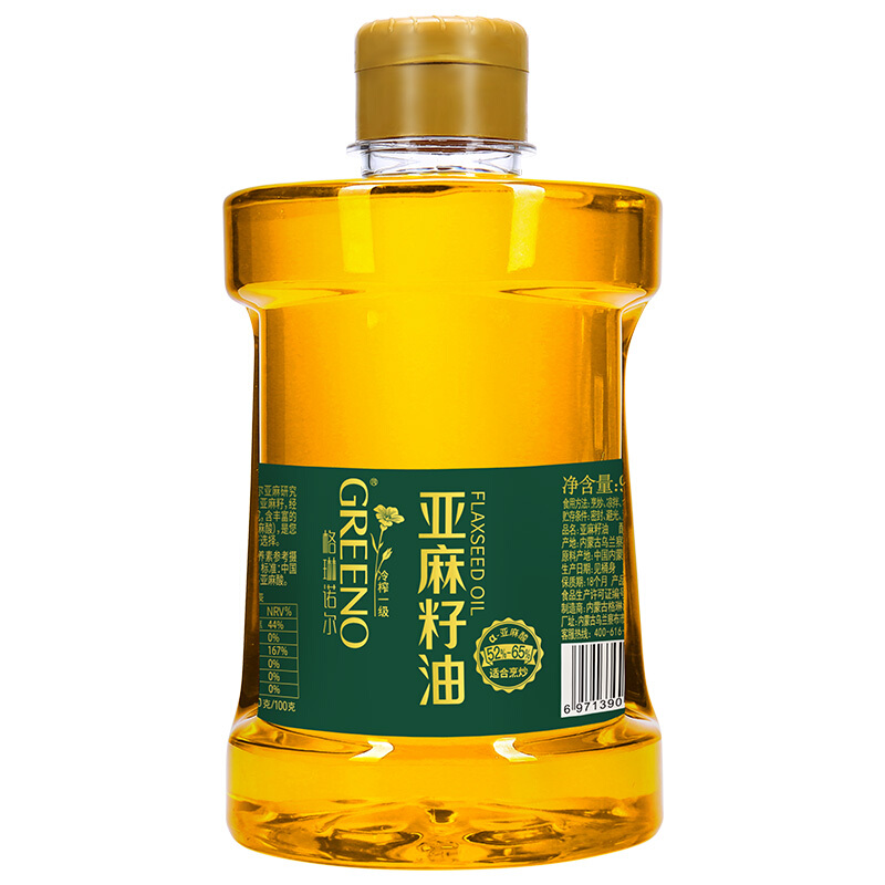 GREENO 格琳诺尔 冷榨一级 亚麻籽油