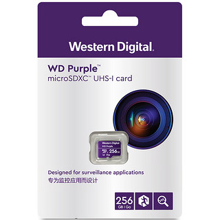 Western Digital 西部数据 WDD256G1PCA Micro-SD存储卡 256GB（UHS-I、V30、U3）