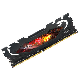 JAZER 棘蛇 DDR4 2666MHz 台式机内存 马甲条
