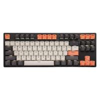 KZZI 珂芝 K87 87键 2.4G蓝牙 多模无线机械键盘 黑色 TTC快银轴 单光