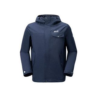 Jack Wolfskin 狼爪 Outdoor Lifestyle系列 男子冲锋衣 5120372-1010 宝蓝色 XXXL