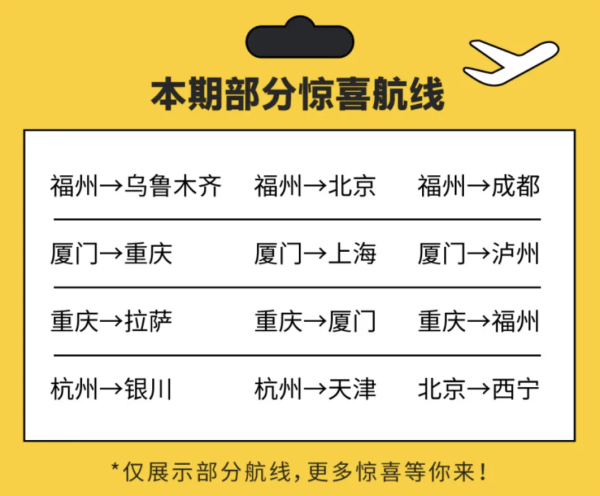周末游!厦门航空 盲盒上线