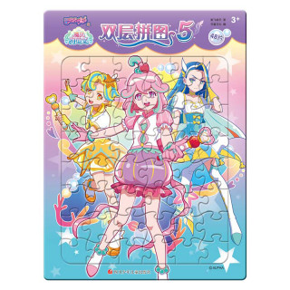 巴啦啦小魔仙之魔法海萤堡双层拼图5