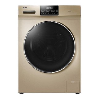 Haier 海尔 G100018HB12G 洗烘一体机 10kg 香槟金