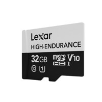 Lexar 雷克沙 High endurance Micro-SD存储卡 32GB（UHS-I、V10、U1）