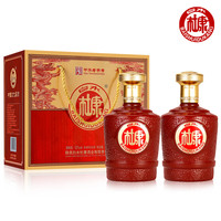 BAISHUIDUKANG/白水杜康 纯粮 白酒礼盒  礼盒装 52%vol 500nl
