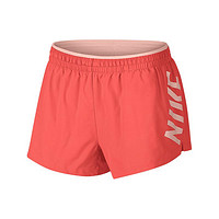 NIKE 耐克 Elevate Trck Short 女子运动短裤 AH6089-827 珊瑚红 M