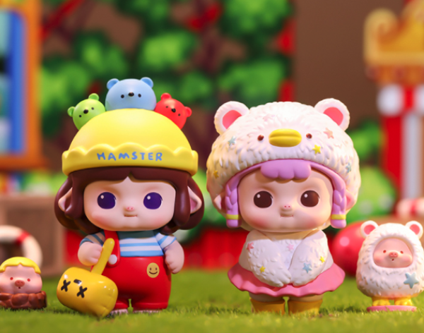 popmart泡泡玛特minico我的玩具派对系列盲盒