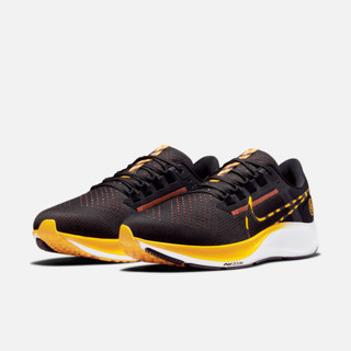 NIKE 耐克 Air Zoom Pegasus 38 男子跑鞋 DM7602-001 黑/大学金/白色/橙色 43