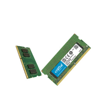 Crucial 英睿达 DDR4 2666MHz 台式机内存 普条 绿色 16GB CT16G4DFD8266