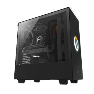 NZXT 恩杰 H500 守望先锋特别版 ATX机箱 半侧透 黑色