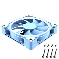 ID-COOLING 马卡龙系列 ZF-12025-婴儿蓝 120mm 机箱散热风扇 单个装