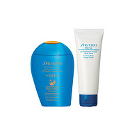 SHISEIDO 资生堂 护肤套装 (新艳阳夏臻效水动力防晒乳SPF50+ 150ml+晒后深层修护乳75ml)