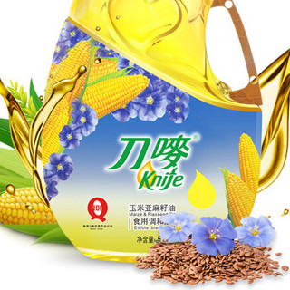 Knife 刀唛 玉米亚麻籽油 5L