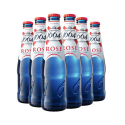 Kronenbourg 1664凯旋 1664啤酒 桃红 330ml*6瓶